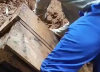 Deslizamento de terra em Saramandaia deixa quatro pessoas soterradas