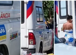 Passeio com Ambulância em Arembepe Gera Polêmica