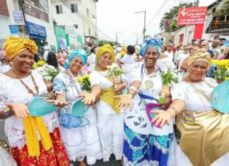 O evento celebrou o padroeiro São Sebastião com um cortejo repleto de manifestações culturais e religiosas