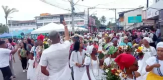 Esta é a primeira das lavagens tradicionais que acontecem na cidade