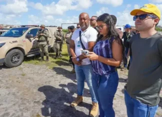 Com o auxílio de drones, a ação teve como objetivo mapear e conter danos ao ecossistema das dunas