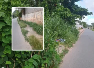 Descaso em Abrantes_ ruas sem manutenção e falta de iluminação geram indignação e riscos.