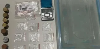 A Polícia Militar agiu rápido e levou o suspeito e o material apreendido para a 18ª Delegacia Territorial.