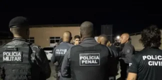 A ação envolveu várias forças policiais e busca combater o crime organizado dentro e fora das cadeias.