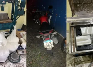 92 kg de cocaína e diversos equipamentos são apreendidos