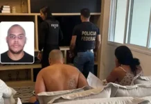 A polícia encontrou dinheiro, ouro e documentos falsos. Fim do trisal do crime.