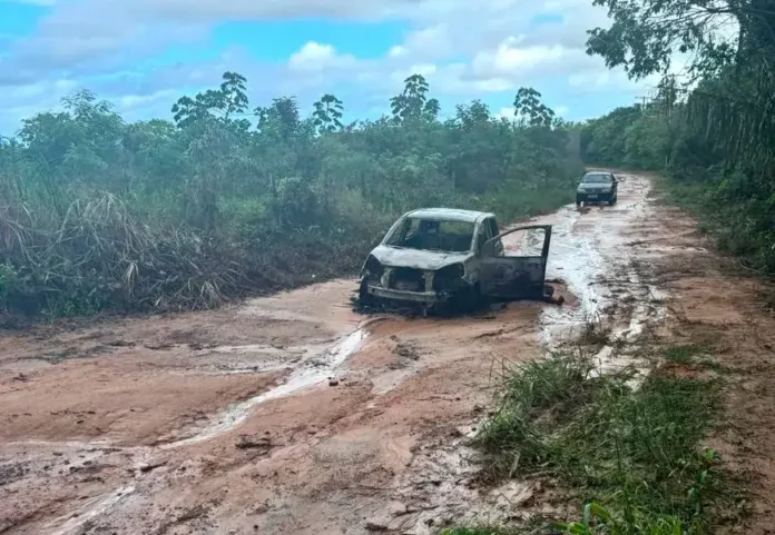Cápsulas de pistola foram encontradas próximas ao local