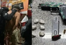 Segundo a SSP, ele já cumpriu pena por roubo e é ligado a uma facção criminosa.