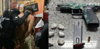 Segundo a SSP, ele já cumpriu pena por roubo e é ligado a uma facção criminosa.