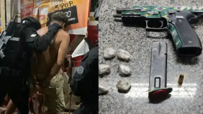 Segundo a SSP, ele já cumpriu pena por roubo e é ligado a uma facção criminosa.