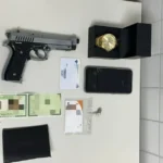 A PM foi acionada e realizou a apreensão do material.