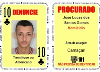 Ele era acusado de homicídios em Camaçari e fazia parte do Baralho do Crime da SSP.
