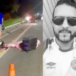 Motorista fugiu do local. Polícia investiga o caso.