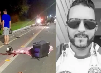 Motorista fugiu do local. Polícia investiga o caso.