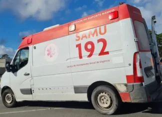 O acidente aconteceu no sentido Estrada da Cetrel