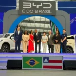 A cerimônia marca a entrada definitiva da marca no polo automotivo da Bahia
