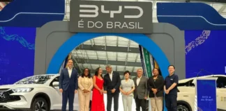 A cerimônia marca a entrada definitiva da marca no polo automotivo da Bahia