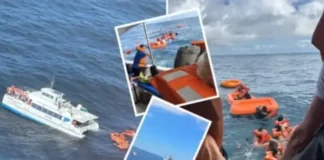Acidente entre embarcações na Baía de Todos os Santos mobiliza resgate aéreo e equipes de emergência