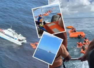 Acidente entre embarcações na Baía de Todos os Santos mobiliza resgate aéreo e equipes de emergência