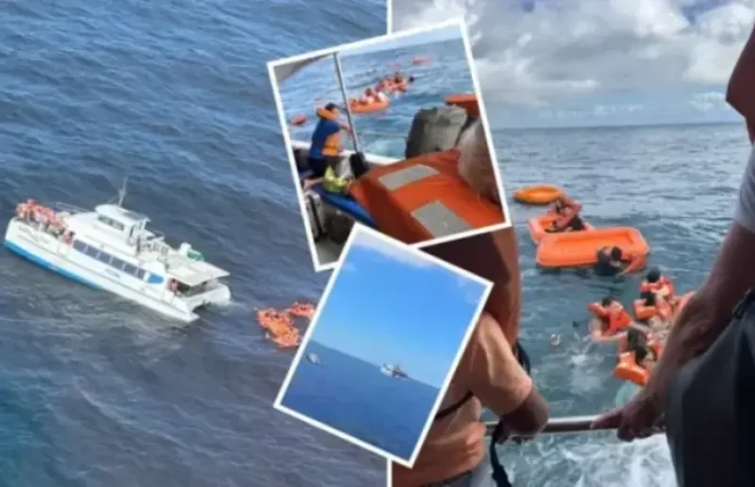 Acidente entre embarcações na Baía de Todos os Santos mobiliza resgate aéreo e equipes de emergência Acidente entre embarcações na Baía de Todos os Santos mobiliza resgate aéreo e equipes de emergência