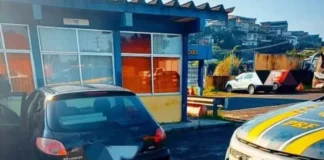 Ele foi preso por adulteração veicular.