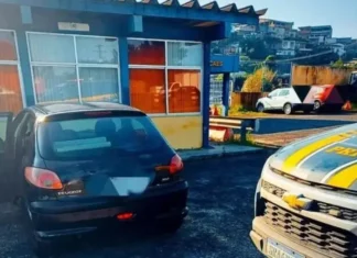 Ele foi preso por adulteração veicular.