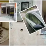 Famílias inteiras deixaram suas casas em busca de abrigo seguro