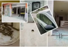 Famílias inteiras deixaram suas casas em busca de abrigo seguro