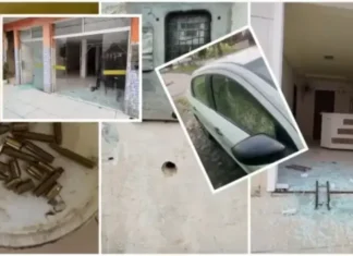 Famílias inteiras deixaram suas casas em busca de abrigo seguro
