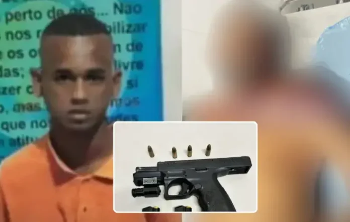 Homem conhecido como _Jojó_, suspeito de liderar o tráfico na Massaranduba