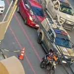 Segurança é baleado e polícia busca suspeitos.