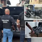 Ação localizou drogas e um desmanche de motocicletas roubadas.