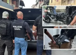 Ação localizou drogas e um desmanche de motocicletas roubadas.