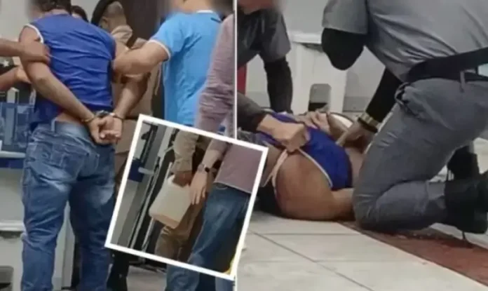 Agência foi esvaziada, mas atendimento foi retomado.