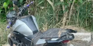 O Esquadrão Fênix fez a recuperação e conduziu o veículo à delegacia de Abrantes.