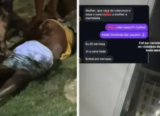 O agressor passou por exames de corpo de delito e segue custodiado, à disposição da Justiça.