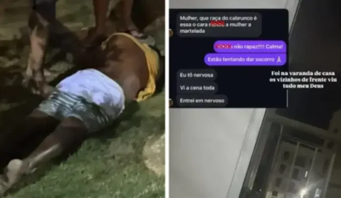 O agressor passou por exames de corpo de delito e segue custodiado, à disposição da Justiça.
