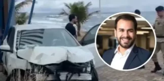 O atleta está na UTI após amputação de uma perna.