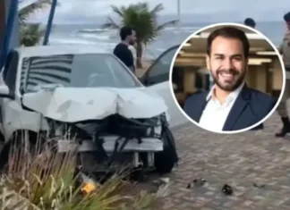O atleta está na UTI após amputação de uma perna.
