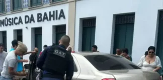 O caso foi resolvido no próprio local, sem a necessidade de atendimento médico.