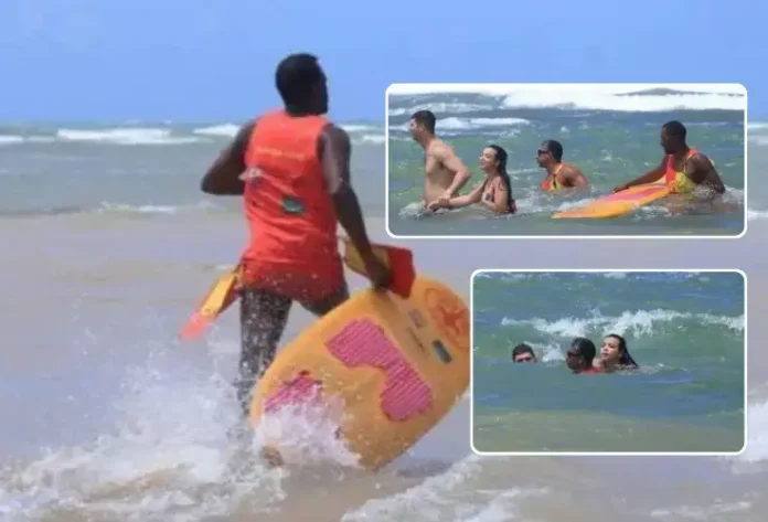 O caso reforça a importância da atuação dos profissionais de salvamento presentes nas praias da região O caso reforça a importância da atuação dos profissionais de salvamento presentes nas praias da região