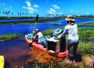 O movimento é uma oportunidade de união entre moradores, visitantes e voluntários para promover mais consciência ecológica