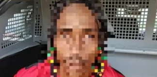 O suspeito estava foragido da Justiça desde 2017