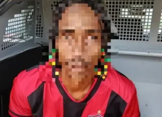 O suspeito estava foragido da Justiça desde 2017