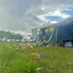 O tráfego na região foi controlado pelas autoridades, evitando maiores transtornos.