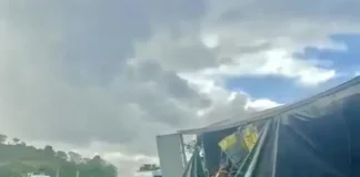 O tráfego na região foi controlado pelas autoridades, evitando maiores transtornos.