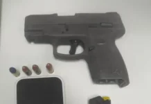 Suspeito foi flagrado com pistola calibre 9mm no bairro Inocop e levado à 8ª DT_Camaçari.
