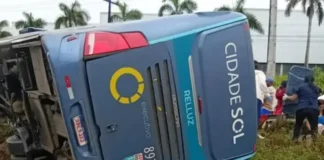Apesar do susto, não houve registro de mortes.