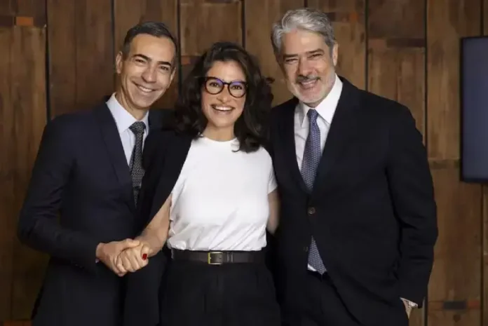 Renata Vasconcellos segue na apresentação e Cristiana Sousa Cruz assume como editora-chefe.
