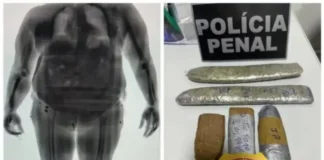 Tentativa de levar drogas para dentro do presídio de Itabuna é descoberta pelo BodyScan.